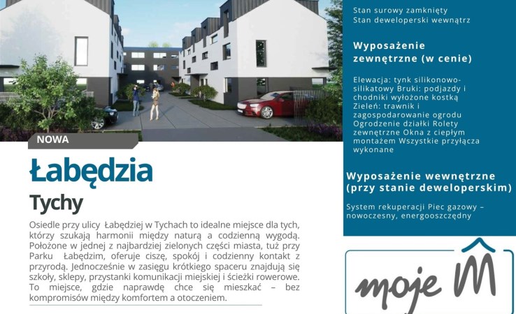 dom na sprzedaż - Tychy, Mąkołowiec, Łabędzia